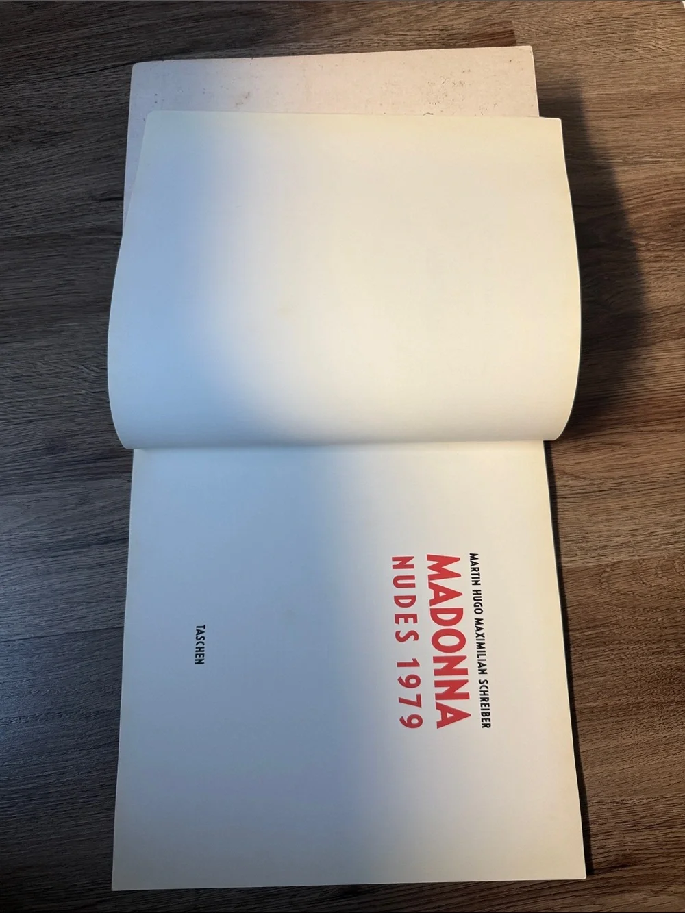 Madonna Nudes 1979 Photo Book by Martin H.M. Schreiber